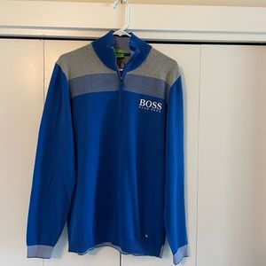 Hugo Boss green label tour issue golf sweater size large